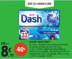 E.Leclerc Dash Lessive offre
