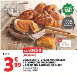 Auchan Supermarché MON JOUR W! Croissants offre