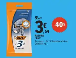 E.Leclerc BIC RASOIRS offre