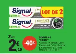 E.Leclerc Signal Dentifrice offre