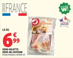 Auchan Supermarché Auchan Demi-palette demi-sel offre