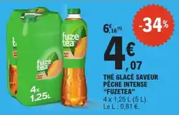 E.Leclerc fuze tea offre
