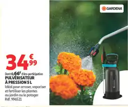 Auchan GARDENA PULVÉRISATEUR À PRESSION 5 L offre