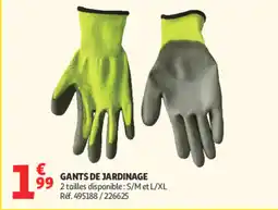 Auchan GANTS DE JARDINAGE offre