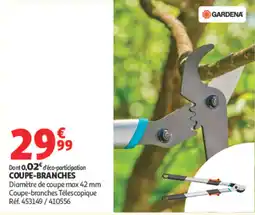 Auchan GARDENA COUPE-BRANCHES offre