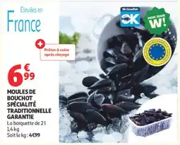 Auchan Supermarché Mr.Goodfish Moules de Bouchot offre