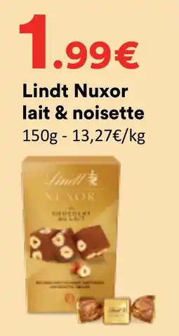 Hmarket Lindt Nuxor offre