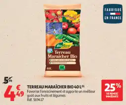 Auchan Bioflore Terreau Maraîcher Bio offre