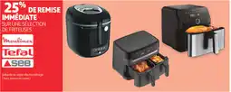 Auchan Supermarché Moulinex Tefal SEB Friteuses offre