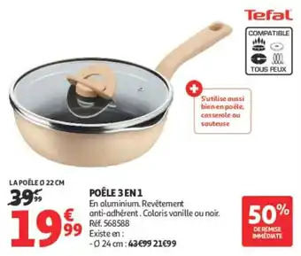 Tefal POÊLE 3 EN 1