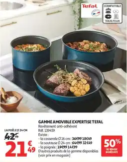 Auchan Supermarché Tefal LA POÊLE Ø 24 CM offre