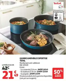 Auchan Tefal LA POÊLE Ø 24 CM offre