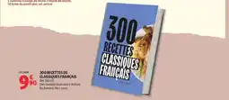 Auchan 300 recettes de classiques français offre