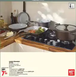 Auchan Actuel gamme céramique offre