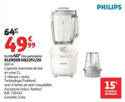 Auchan PHILIPS BLENDER HR2291/20 offre