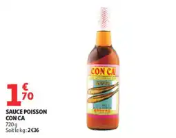 Auchan CON CA SAUCE POISSON offre