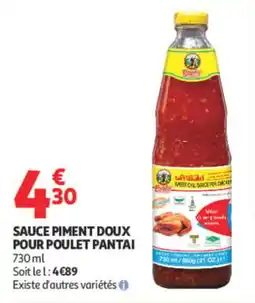 Auchan Pantai Sauce piment doux pour poulet offre