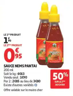 Auchan Pantai Sauce nems offre