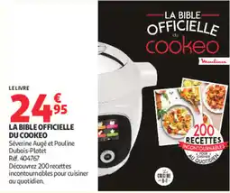 Auchan Moulinex LA BIBLE OFFICIELLE DU COOKEO offre