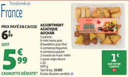 Auchan Auchan Assortiment asiatique offre