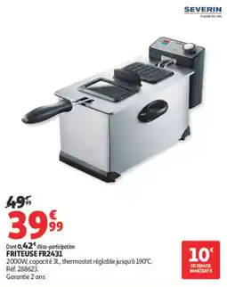 Auchan SEVERIN FRITEUSE FR2431 offre