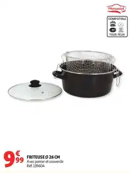 Auchan Menastyl FRITEUSE Ø 26 CM offre