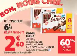 Auchan Kinder Bueno offre