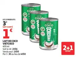 Auchan VIETCOCO LAIT DE COCO offre
