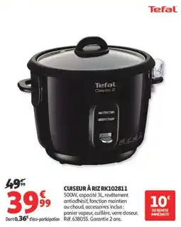 Auchan Tefal Cuisseur à riz offre