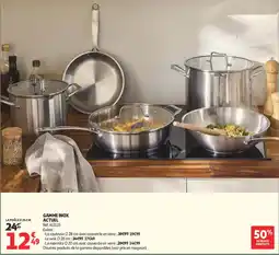 Auchan Gamme inox actuel offre