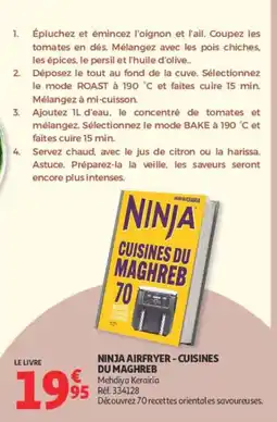 Auchan NINJA AIRFRYER - CUISINES DU MAGHREB offre