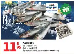 Auchan Pavillon France SARDINES offre