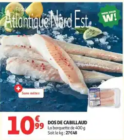 Auchan DOS DE CABILLAUD offre