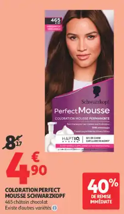 Auchan Schwarzkopf Perfect Mousse offre
