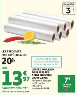 Auchan QILIVE offre