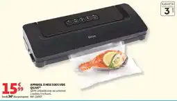 Auchan Qilive APPAREIL À MISE SOUS VIDE offre