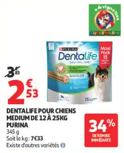 Auchan PURINA Dentalife offre