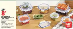 Auchan LOT DE 3 BOITES RECTANGLES offre