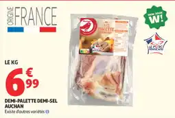 Auchan Auchan Demi-palette demi-sel offre