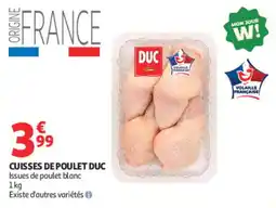 Auchan DUC CUISSES DE POULET offre