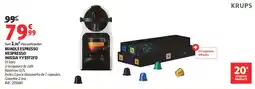 Auchan KRUPS BUNDLE ESPRESSO NESPRESSO offre
