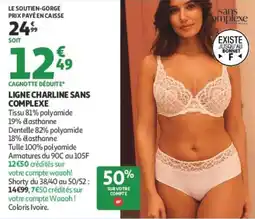 Auchan Sans Complexe Ligne Charline Sans Complexe offre