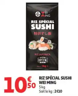 Auchan WEI MING RIZ SPÉCIAL SUSHI offre