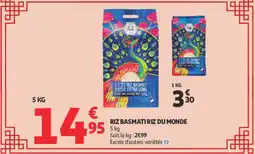 Auchan RIZ DU MONDE RIZ BASMATI offre