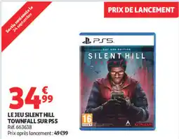 Auchan KONAMI SILENT HILL TOWNFALL offre