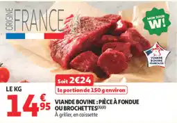 Auchan Viande Bovine offre
