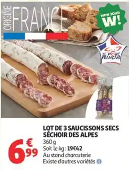 Auchan SÉCHOIR DES ALPES offre