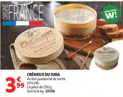 Auchan Crémeux du Jura offre