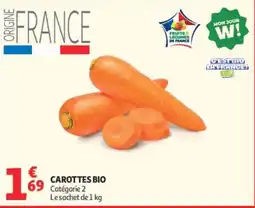 Auchan CAROTTES BIO offre