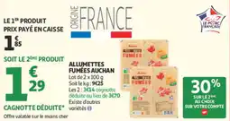 Auchan Allumettes Fumées Auchan offre